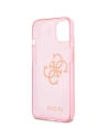 Hurtownia GSM - Etui Guess GUHCP13SPCUGL4GPI Apple iPhone 13 mini różowy/pink hard case Glitter 4G Big Logo - GUE1431PNK - {ean13} - Hurt