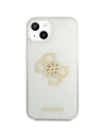 Wholesale Guess GUHCP13SPCUGL4GTR Apple iPhone 13 mini transparent hard case Glitter 4G Big Logo - GUE1432CL - {ean13} - Hurt