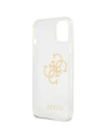 Hurtownia GSM - Etui Guess GUHCP13SPCUGL4GTR Apple iPhone 13 mini transparentní tvrdý kryt Glitter 4G Velké logo - GUE1432CL - {ean13} - Hurt