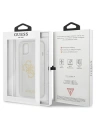 Hurtownia GSM - Etui Guess GUHCP13SPCUGL4GTR Apple iPhone 13 mini transparentní tvrdý kryt Glitter 4G Velké logo - GUE1432CL - {ean13} - Hurt