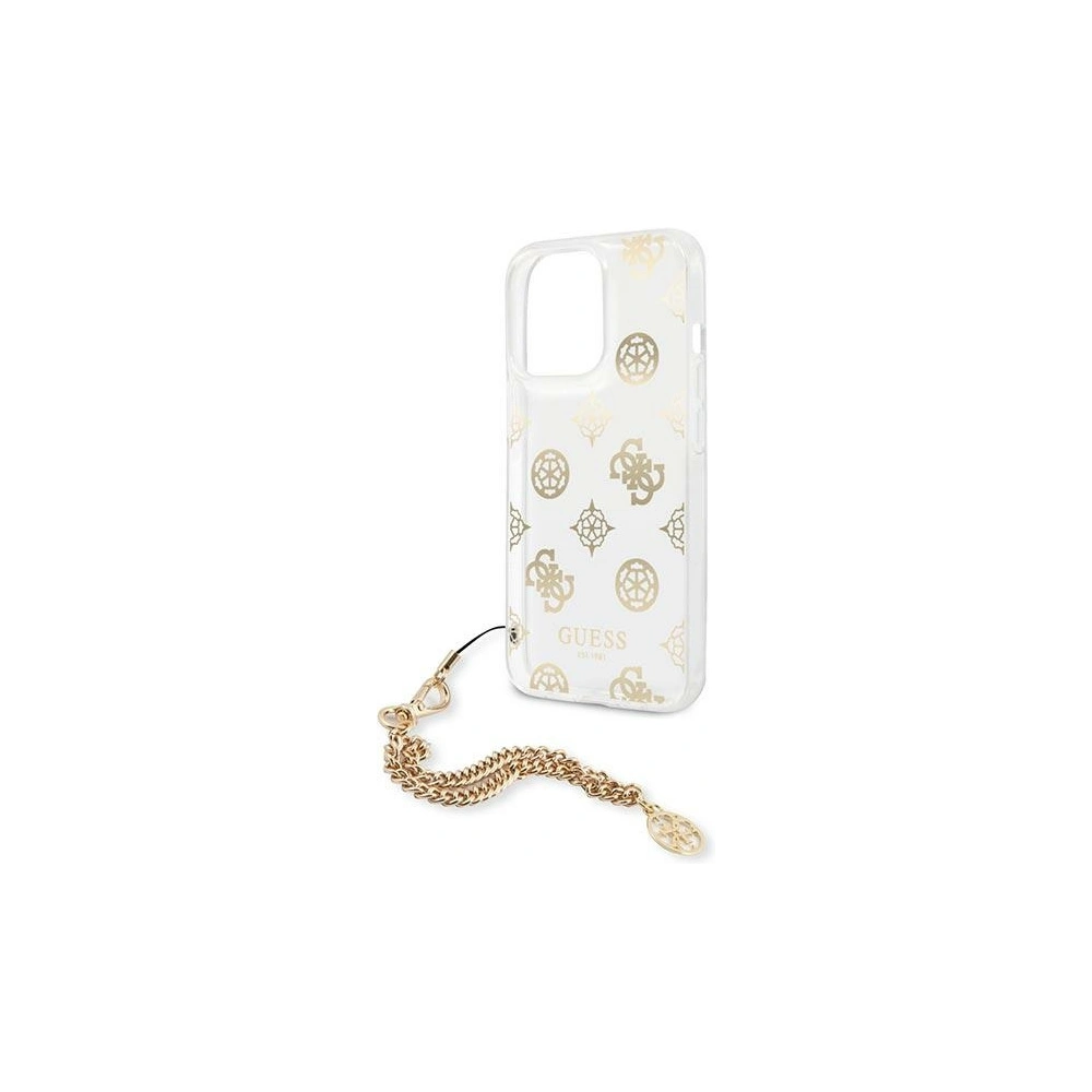 Hurtownia GSM - Etui Guess GUHCP13XKSPEGO Apple iPhone 13 Pro Max zlatý/gold hardcase Peony Chain Collection - GUE1434GLD - {ean13} - Hurt
