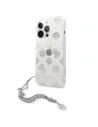 Wholesale Guess GUHCP13XKSPESI Apple iPhone 13 Pro Max silver hardcase Peony Chain Collection - GUE1435SLV - {ean13} - Hurt