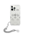Wholesale Guess GUHCP13XKSPESI Apple iPhone 13 Pro Max silver hardcase Peony Chain Collection - GUE1435SLV - {ean13} - Hurt