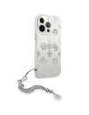 Wholesale Guess GUHCP13XKSPESI Apple iPhone 13 Pro Max silver hardcase Peony Chain Collection - GUE1435SLV - {ean13} - Hurt