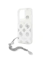 Wholesale Guess GUHCP13XKSPESI Apple iPhone 13 Pro Max silver hardcase Peony Chain Collection - GUE1435SLV - {ean13} - Hurt