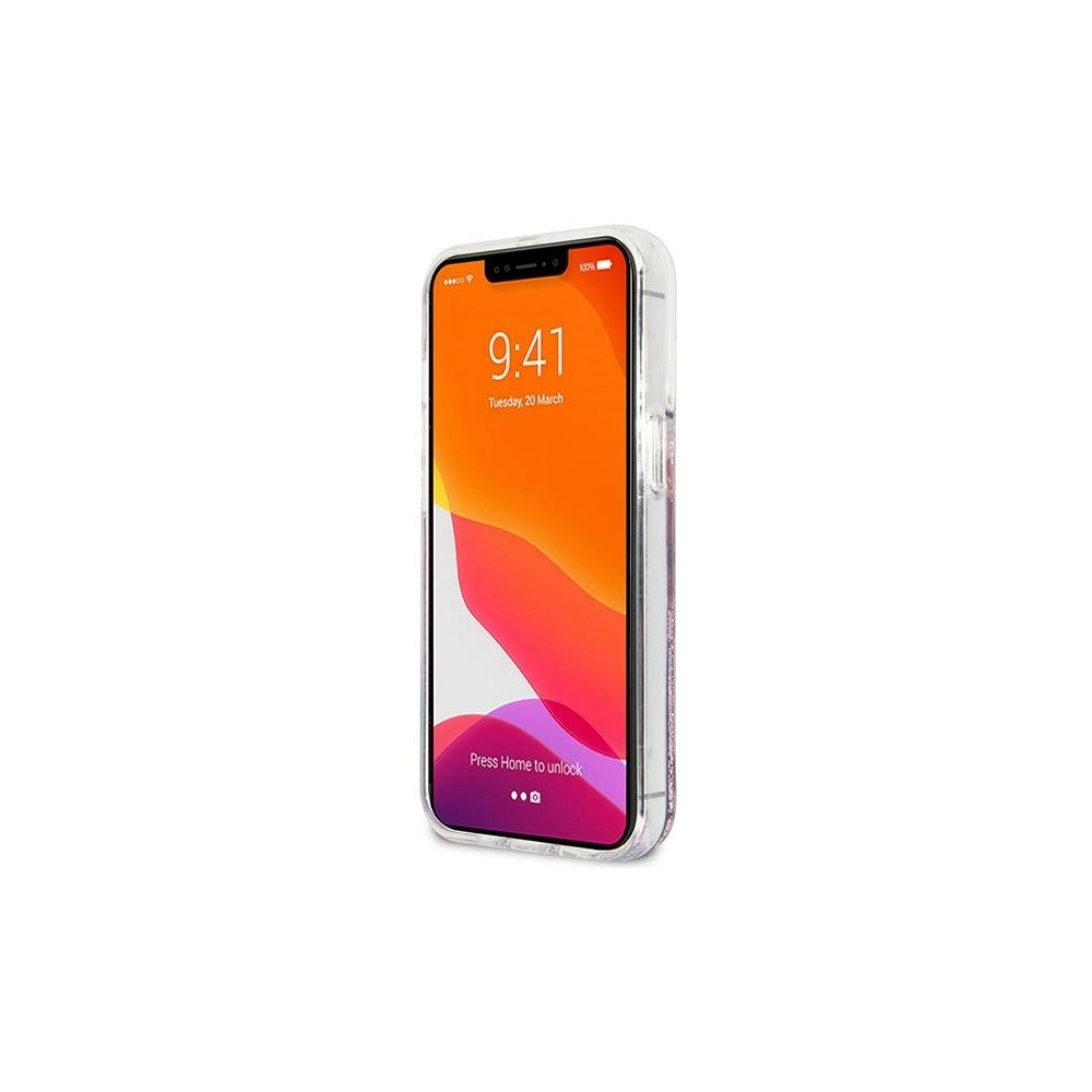 Hurtownia GSM - Etui Guess GUHCP13XLG4GPI Apple iPhone 13 Pro Max różowy/pink hardcase 4G Big Liquid Glitter - GUE1436PNK - {ean13} - Hurt