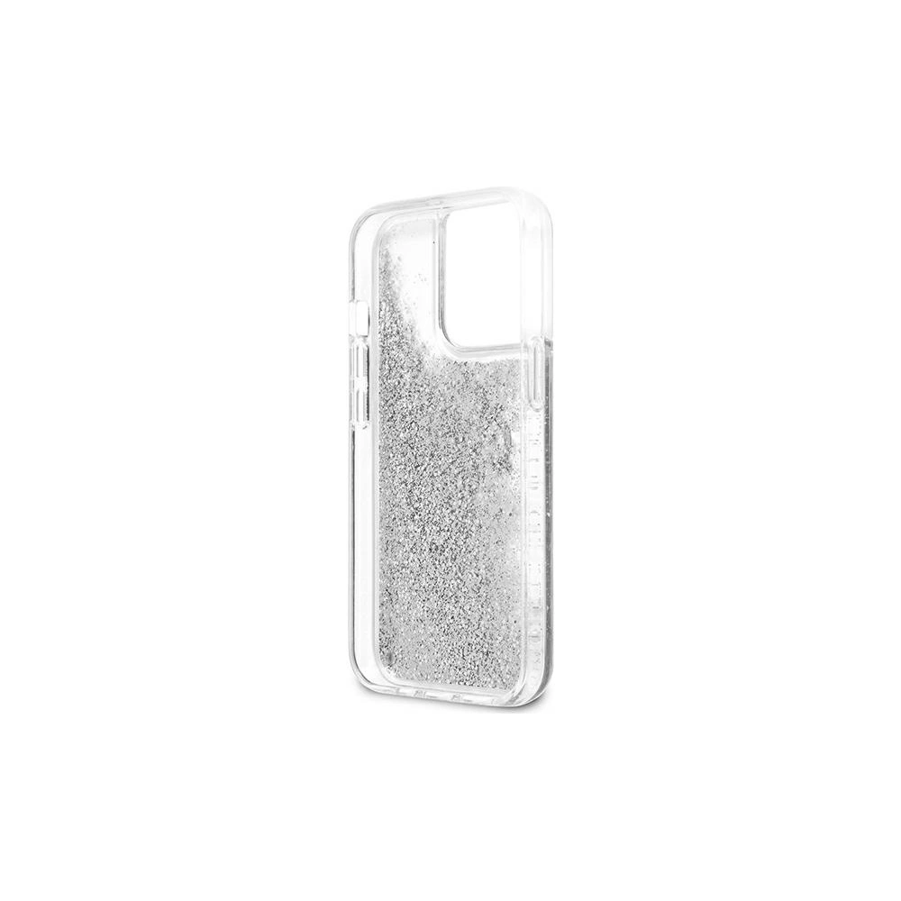 Hurtownia GSM - Etui Guess GUHCP13XLG4GSI Apple iPhone 13 Pro Max srebrny/silver hardcase 4G Big Liquid Glitter - GUE1437SLV - {ean13} - Hurt
