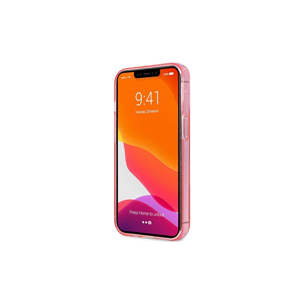Hurtownia GSM - Etui Guess GUHCP13XPCUGL4GPI Apple iPhone 13 Pro Max różowy/pink hard case Glitter 4G Big Logo - GUE1438PNK - {ean13} - Hurt