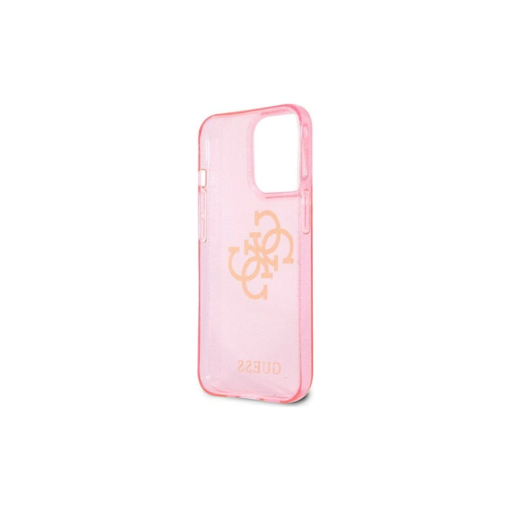Hurtownia GSM - Etui Guess GUHCP13XPCUGL4GPI Apple iPhone 13 Pro Max różowy/pink hard case Glitter 4G Big Logo - GUE1438PNK - {ean13} - Hurt