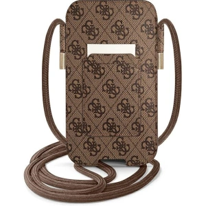 Torebka Guess GUPHL4GMGBR 6,7 cala brązowy/brown hardcase 4G Big Metal Logo