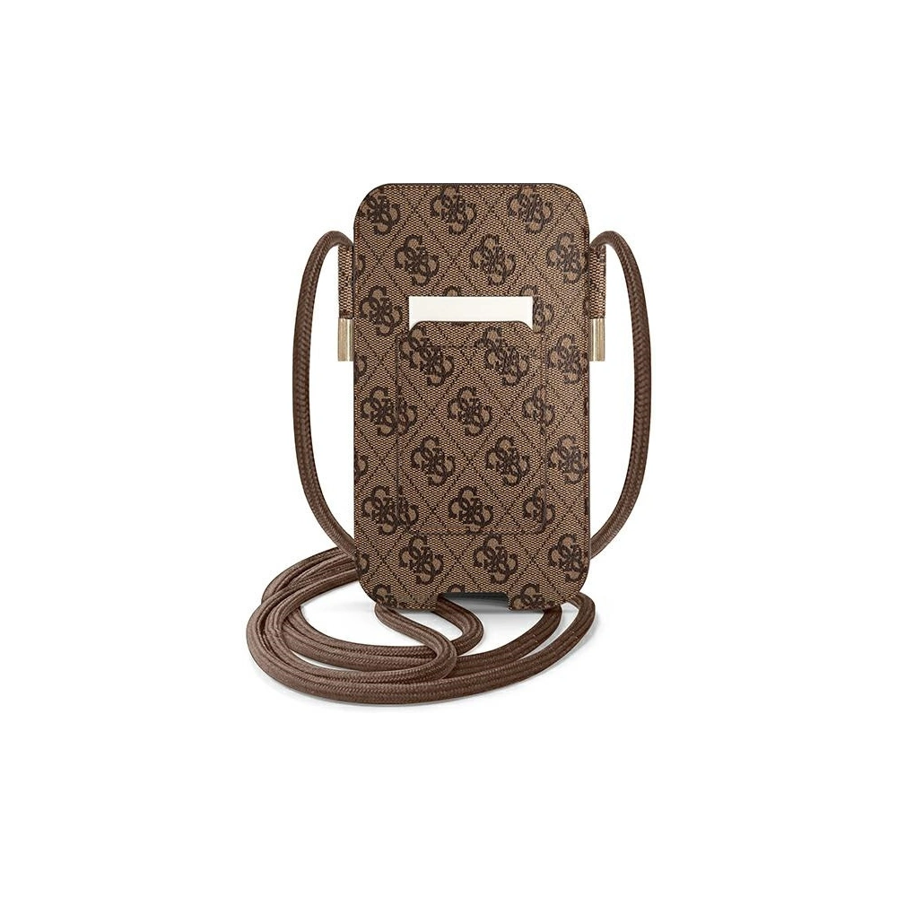 Hurtownia GSM - Torebka Guess GUPHL4GMGBR 6,7 cala brązowy/brown hardcase 4G Big Metal Logo - GUE1441BR - {ean13} - Hurt