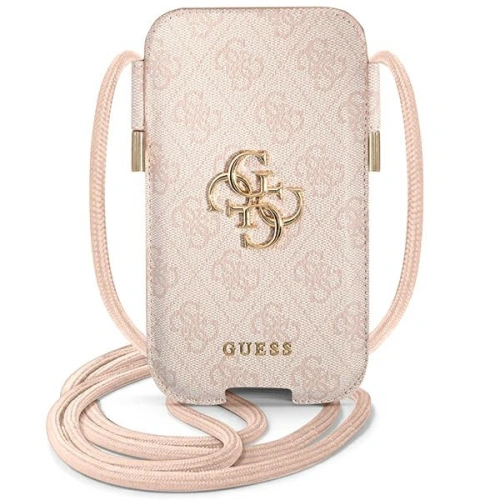 Torebka Guess GUPHL4GMGPI 6,7 cala różowy/pink hardcase 4G Big Metal Logo