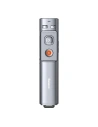 Baseus Orange Dot Multifunctionale remote control for presentation with a laser pointer gray