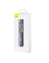 Wholesale Baseus Orange Dot Multifunctionale remote control for presentation with a laser pointer gray - BSU2898GRY - {ean13} - Hurt