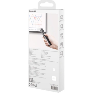 Wholesale Baseus Orange Dot Multifunctionale remote control for presentation with a laser pointer gray - BSU2898GRY - {ean13} - Hurt