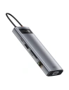 Hurtownia GSM - Hub 9w1 Baseus Metal Gleam Series, USB-C na 3x USB 3.0 + HDMI + USB-C PD + Ethernet RJ45 + microSD/SD + VGA - BSU2899 - {ean13} - Hurt