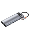 Hurtownia GSM - Hub 9w1 Baseus Metal Gleam Series, USB-C na 3x USB 3.0 + HDMI + USB-C PD + Ethernet RJ45 + microSD/SD + VGA - BSU2899 - {ean13} - Hurt