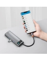 Hurtownia GSM - Hub 9w1 Baseus Metal Gleam Series, USB-C na 3x USB 3.0 + HDMI + USB-C PD + Ethernet RJ45 + microSD/SD + VGA - BSU2899 - {ean13} - Hurt