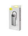 Hurtownia GSM - Hub 9w1 Baseus Metal Gleam Series, USB-C na 3x USB 3.0 + HDMI + USB-C PD + Ethernet RJ45 + microSD/SD + VGA - BSU2899 - {ean13} - Hurt