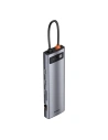 Hurtownia GSM - Hub 11w1 Baseus Metal Gleam Series, USB-C na 3x USB 3.0 + 2x HDMI + USB-C PD + Ethernet RJ45 + microSD/SD + VGA + AUX - BSU2900 - {ean13} - Hurt