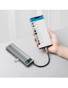 Hurtownia GSM - Hub 11w1 Baseus Metal Gleam Series, USB-C na 3x USB 3.0 + 2x HDMI + USB-C PD + Ethernet RJ45 + microSD/SD + VGA + AUX - BSU2900 - {ean13} - Hurt