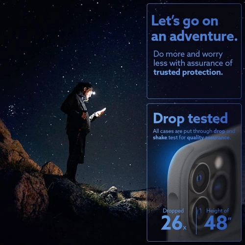 Etui Caseology Stratum MagSafe Apple iPhone 13 Pro Max Ash Grey