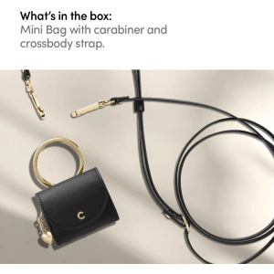 Hurtownia GSM - Etui Spigen Cyrill Mini Bag Apple AirPods 3 Leather Black - SPN1982BLK - {ean13} - Hurt