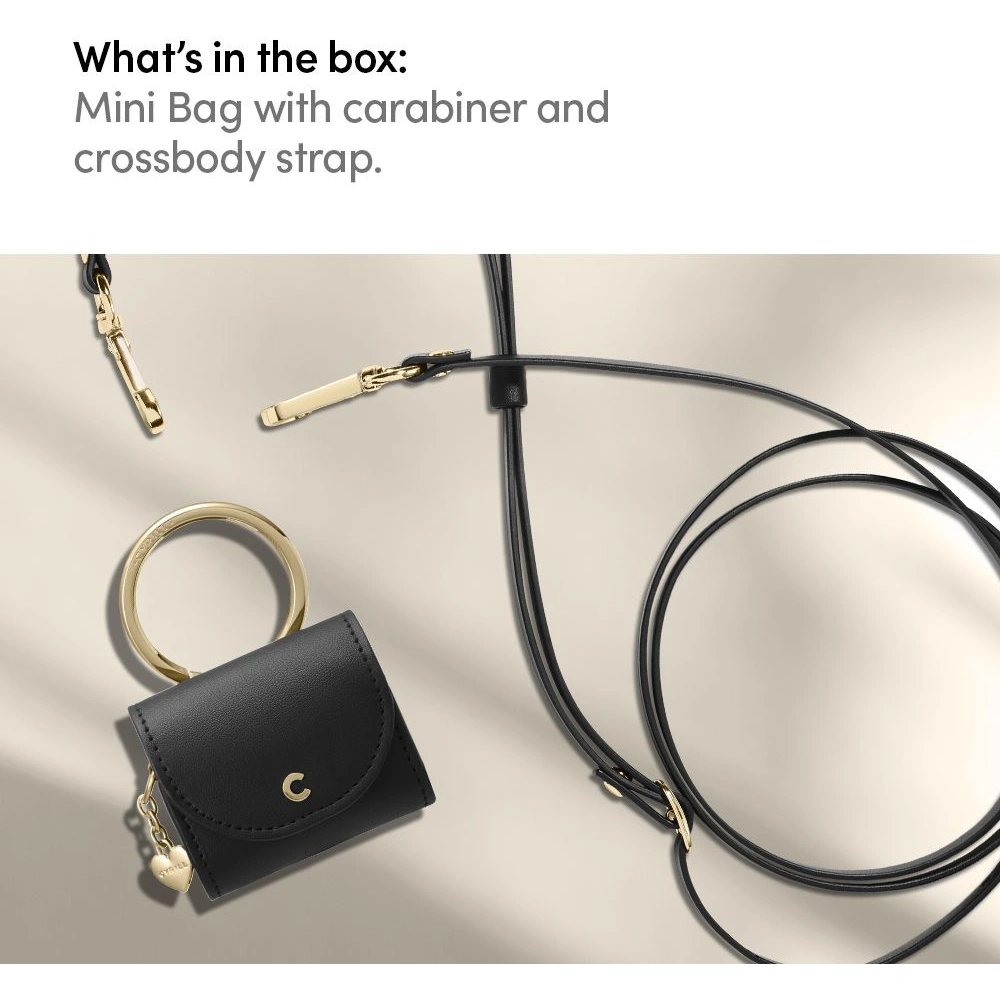 Hurtownia GSM - Etui Spigen Cyrill Mini Bag Apple AirPods 3 Kůže Černá - SPN1982BLK - {ean13} - Hurt