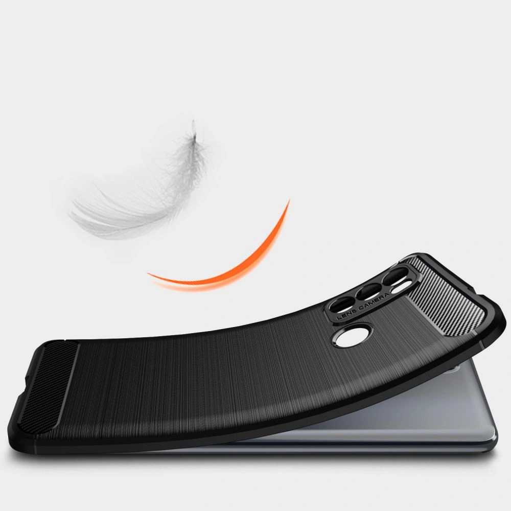 Hurtownia GSM - Etui Tech-Protect TPUCarbon Motorola Moto G60 Černá - THP738BLK - {ean13} - Hurt