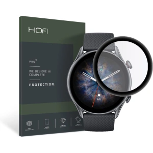 Hurtownia GSM - Szkło hybrydowe Hofi Hybrid Pro+ Amazfit GTR 3 Pro Black - HOFI166BLK - {ean13} - Hurt