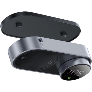 Hurtownia GSM - Transmiter FM Baseus Solar Car, Bluetooth 5.0, TF, AUX (černý) - BSU2901BLK - {ean13} - Hurt