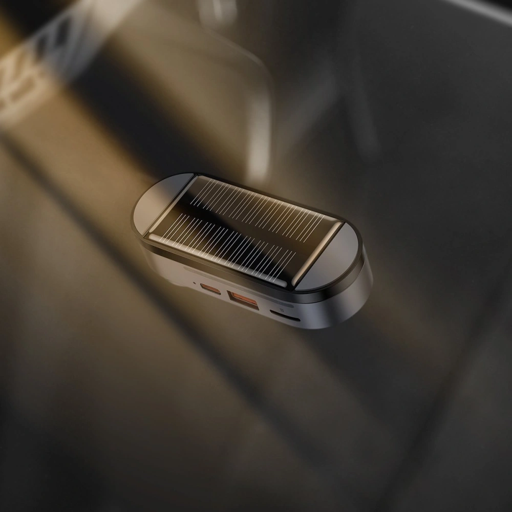 Hurtownia GSM - Transmiter FM Baseus Solar Car, Bluetooth 5.0, TF, AUX (černý) - BSU2901BLK - {ean13} - Hurt