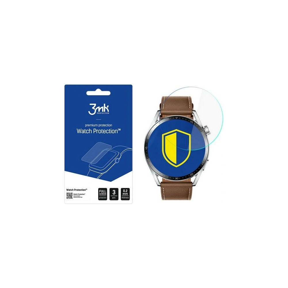 Hurtownia GSM - Szkło hybrydowe 3MK FlexibleGlass Watch Protection Huawei Watch GT 3 46mm - 3MK2280 - {ean13} - Hurt