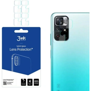 Hurtownia GSM - Hybidní sklo na objektiv fotoaparátu 3MK Ochrana objektivu Redmi Note 11 5G [4 PACK] - 3MK2299 - {ean13} - Hurt