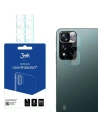 Hybridní sklo na objektiv fotoaparátu 3MK Ochrana objektivu Redmi Note 11 Pro 5G/Pro+ 5G [4 PACK]