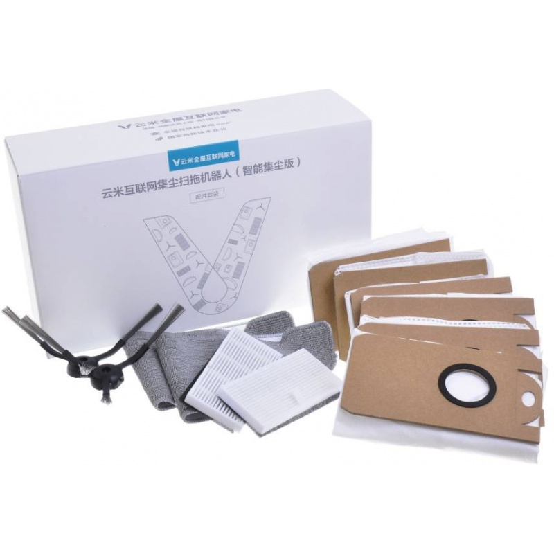 Viomi Distributor - 6923185619079 - VMI035WHT - Accessory kit for vacuum cleaner Viomi S9 (white) - B2B homescreen