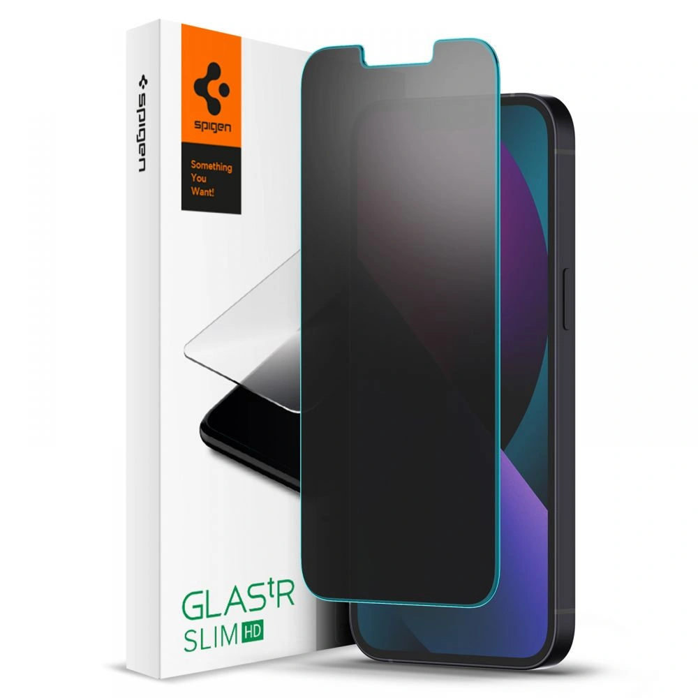Hurtownia GSM - Tvrzené sklo Spigen GLAS.tR Slim Apple iPhone iPhone 14 Plus / 15 Plus Privacy - SPN1988 - {ean13} - Hurt