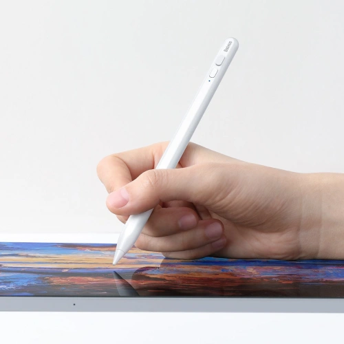 Rysik długopis 2w1 Baseus Capacitive Stylus (biały)