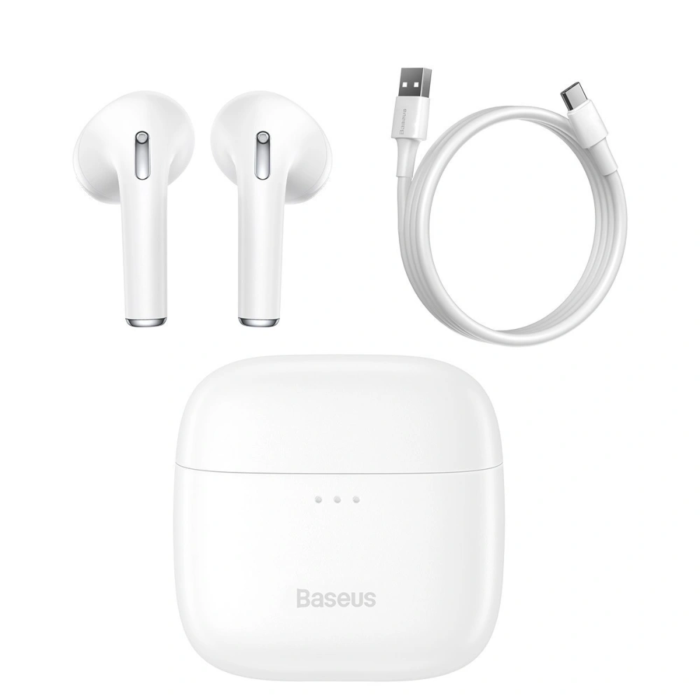 Wholesale Wireless headphones Baseus Bowie E8, Bluetooth 5.0 (white) - BSU2907WHT - {ean13} - Hurt
