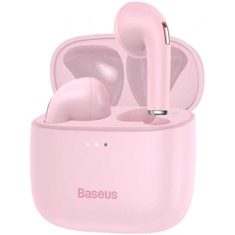 Baseus Distributor - 6953156208421 - BSU2911PNK - Wireless headphones Baseus Bowie E8, Bluetooth 5.0 (pink) - B2B homescreen