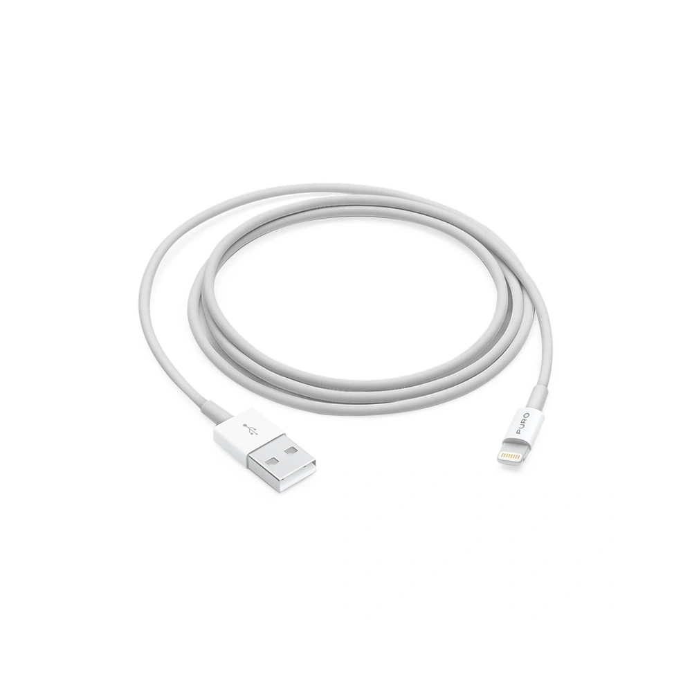Hurtownia GSM - Kabel PURO White USB / Lightning MFi 1m (biały) - PUR515WHT - {ean13} - Hurt
