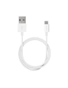 Kabel PURO White USB-A / USB-C 1m (bílý)