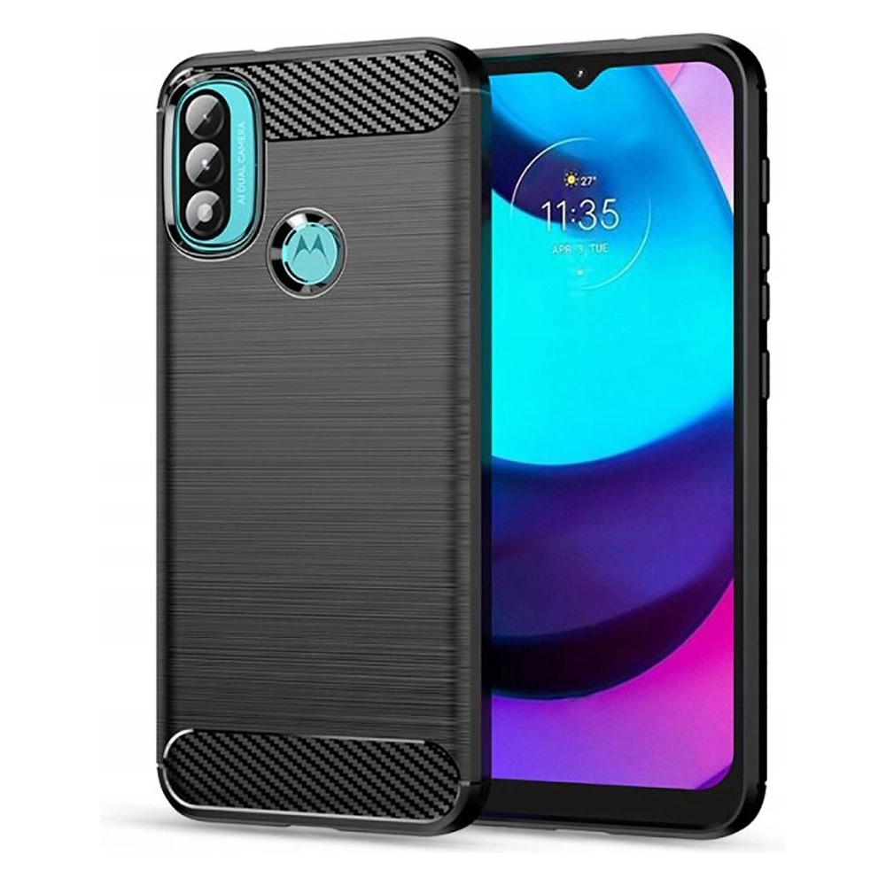 Hurtownia GSM - Etui Tech-Protect TPUCarbon Motorola Moto E40/E20 Černá - THP742BLK - {ean13} - Hurt