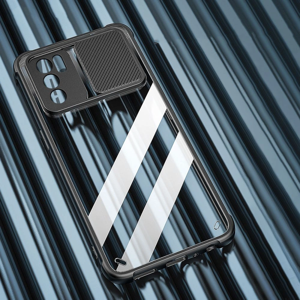 Hurtownia GSM - Etui Tech-Protect Camshield Oppo Reno 6 5G Černá - THP743BLK - {ean13} - Hurt