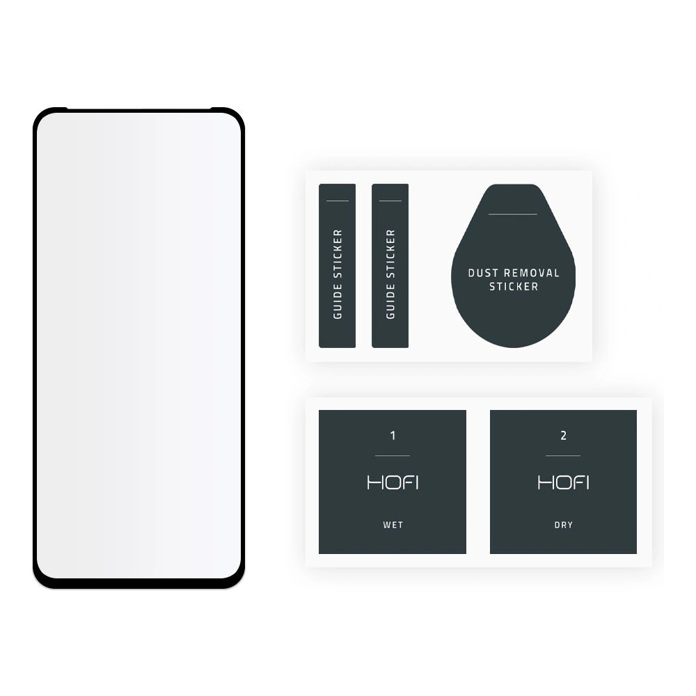 Hurtownia GSM - Tvrdé sklo Hofi Glass Pro+ Motorola Moto E40 Černá - HOFI167BLK - {ean13} - Hurt