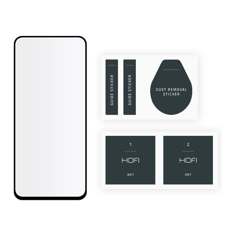 Hurtownia GSM - Tvrzené sklo Hofi Glass Pro+ Oppo Reno 6 5G Černé - HOFI168BLK - {ean13} - Hurt