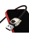 Hurtownia GSM - Kabel USB 3w1 Baseus Year of the Tiger, USB do micro USB / USB-C / Lightning, 3.5A, 1.2m (czarny) - BSU2913BLK - {ean13} - Hurt