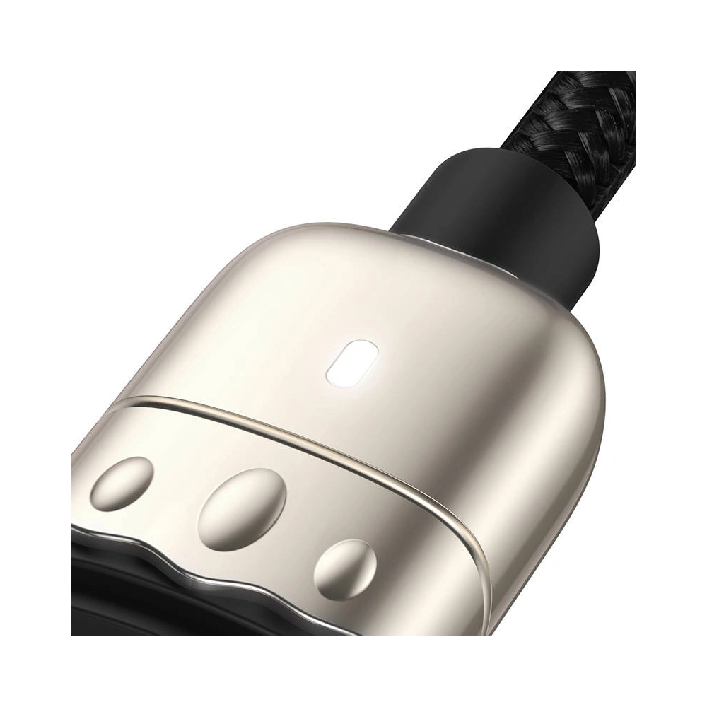 Hurtownia GSM - Kabel USB 3w1 Baseus Rok tygra, USB na micro USB / USB-C / Lightning, 3.5A, 1.2m (černý) - BSU2913BLK - {ean13} - Hurt
