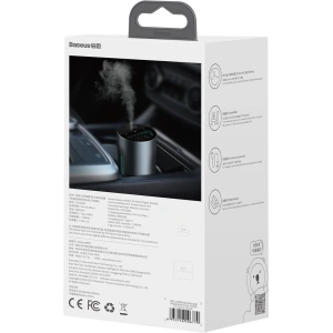 Wholesale Car air humidifier Baseus with digital display, 260ml (black) - BSU2914BLK - {ean13} - Hurt