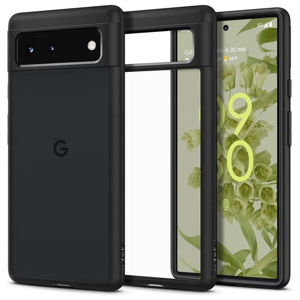 Hurtownia GSM - Etui Spigen Ultra Hybrid Google Pixel 6 Matná černá - SPN1992BLK - {ean13} - Hurt